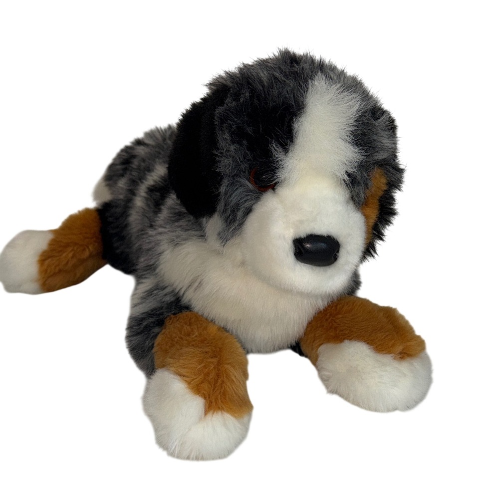 Douglas Maizie DLux Australian Shepherd Plush 18" Blue Merle Dog Stuffed Animal